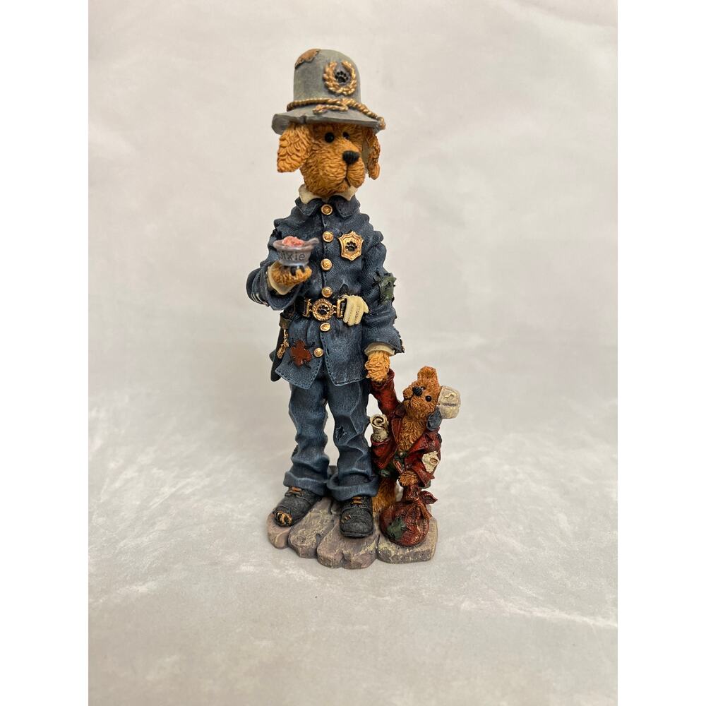 1997 Boyds Bears & Friends "Folkstone Collection" Police Dog Sgt Rex